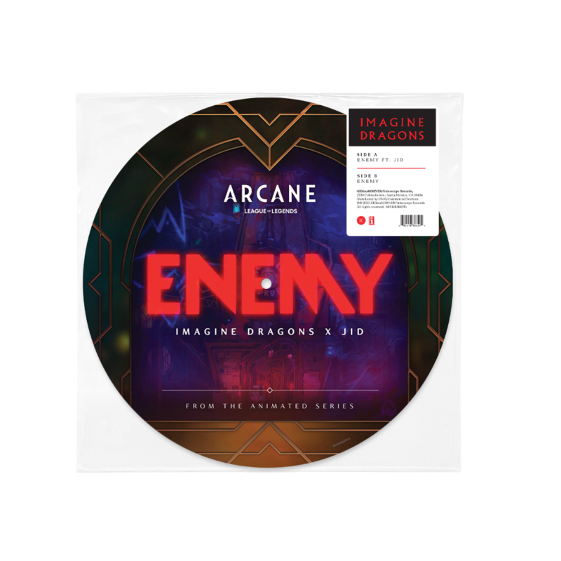 Enemy by Imagine Dragons - Exclusive Picture Disc Vinyl - shop now at Imagine Dragons store