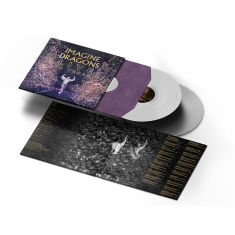 Live In Vegas by Imagine Dragons - Exclusive White 2LP - shop now at Imagine Dragons store