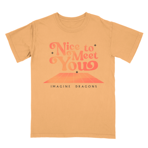 Nice to Meet You by Imagine Dragons - Orange Tee - shop now at Imagine Dragons store