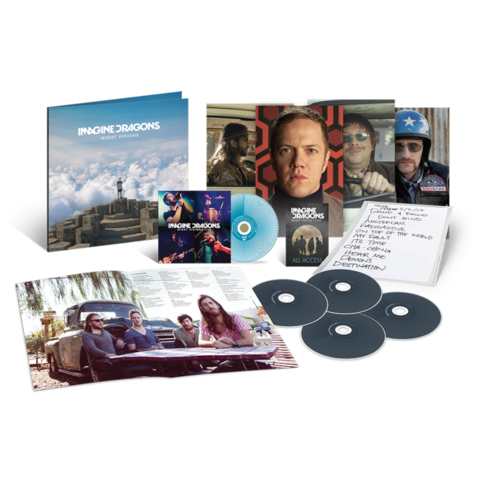 Night Visions (10th Anniversary) von Imagine Dragons - Super Deluxe 4CD + 1DVD Boxset jetzt im Imagine Dragons Store