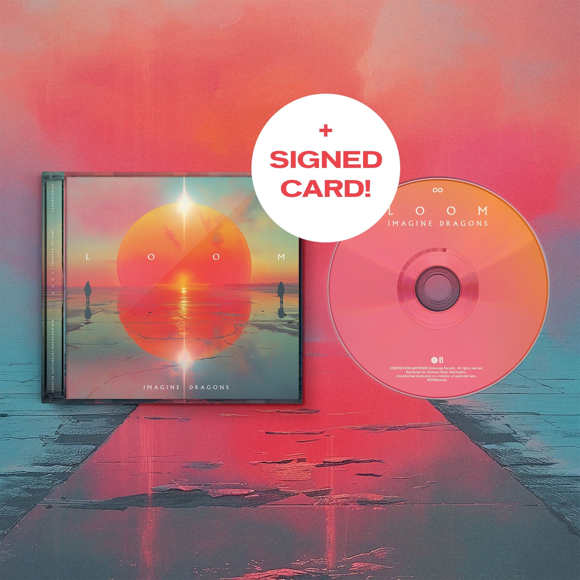 Imagine Dragons Loom CD + Signed Card 367463