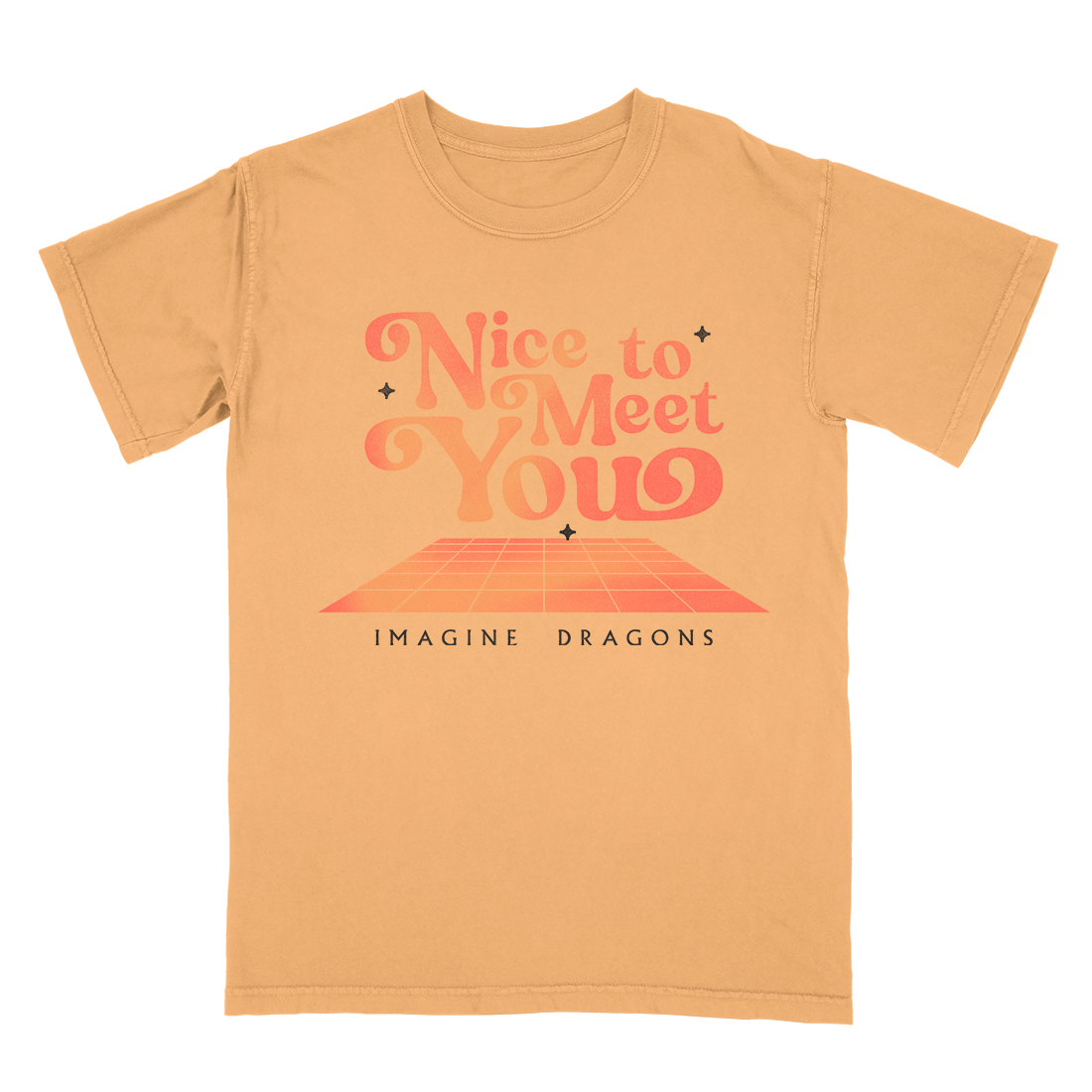 Imagine Dragons Nice to Meet You  Orange T-Shirt 365239